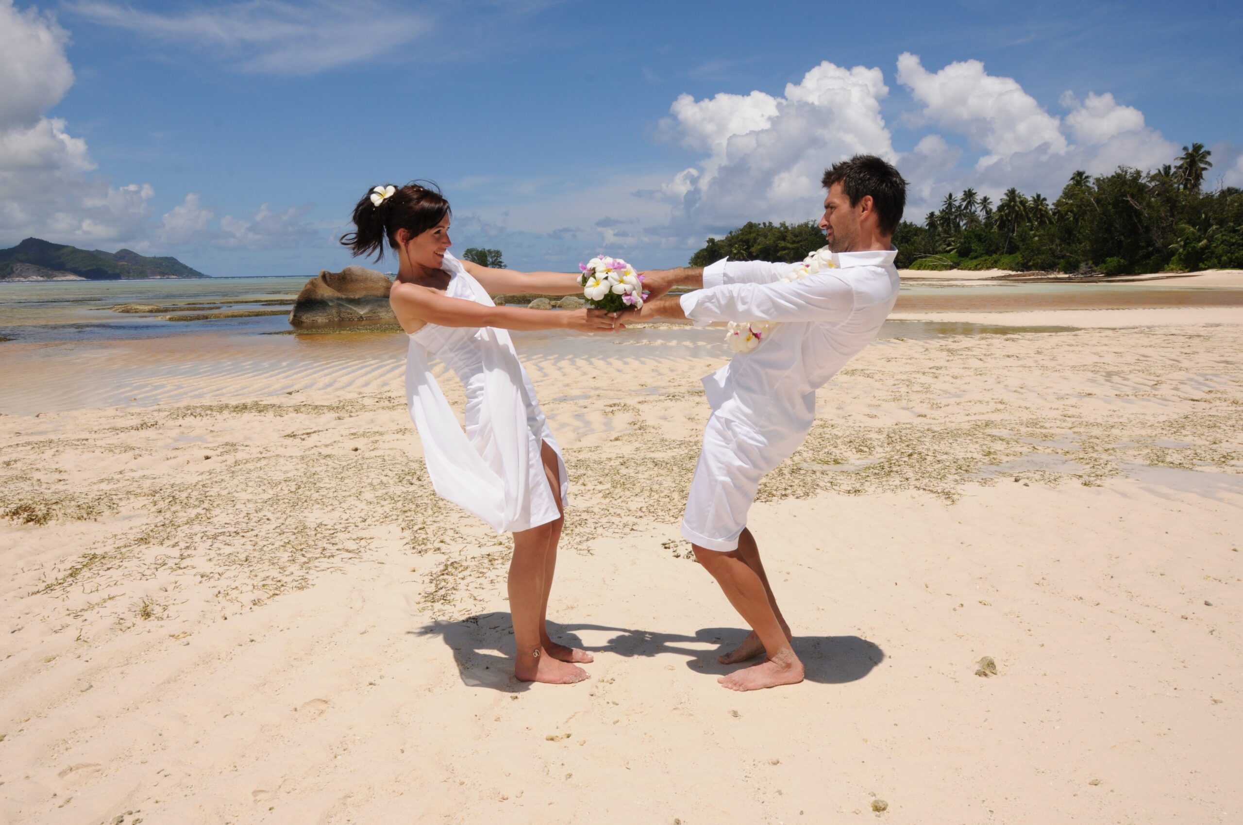 Sejšeli poroka –  Praslin in Mahe