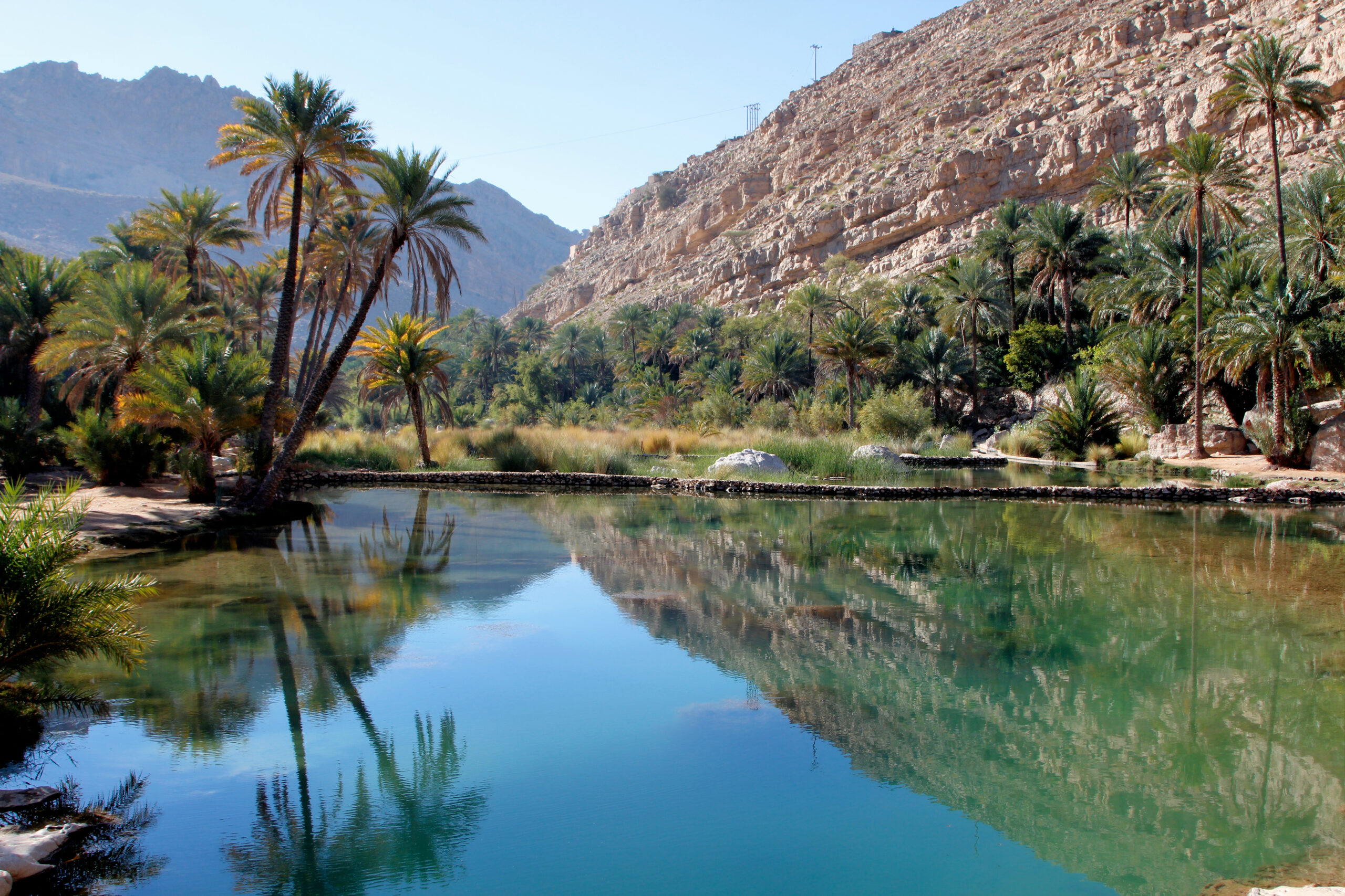 Wadi Bani Khalid is another Beautiful place and a tourist destination in Oman